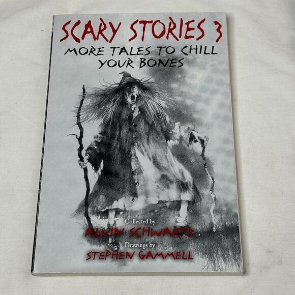 Scary Stories Boxed Set Alvin Schwartz & Stephen Gammell 3 Book Set Complete - Picture 6 of 14